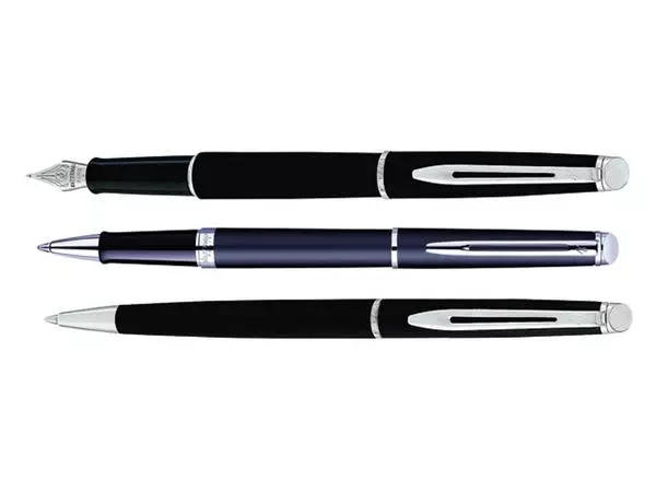 Een Balpen Waterman Hémisphère matt black CT medium koop je bij Kantorice office & business supplies