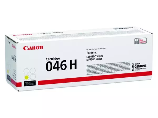 Een Tonercartridge Canon 046H geel koop je bij Deska Alles voor Kantoor