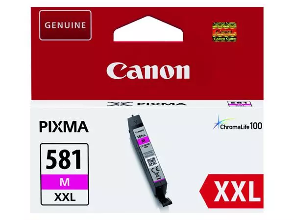 Een Inktcartridge Canon CLI-581XXL rood koop je bij Kantorice office & business supplies