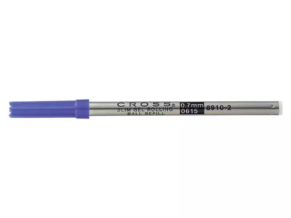 Een ROLLERPENVULLING CROSS SLIM BLAUW koop je bij Egner kantoorspecialisten