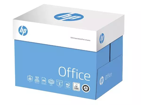 Een Kopieerpapier HP Office A4 80gr wit koop je bij All Office Kuipers BV