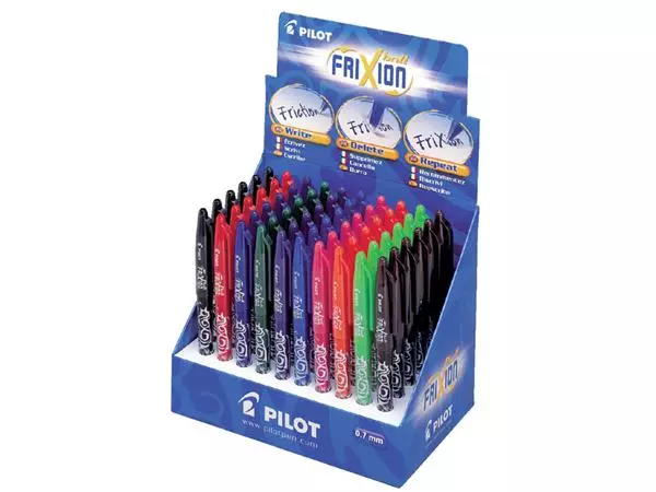 Een Rollerpen PILOT friXion medium assorti koop je bij Jacobs