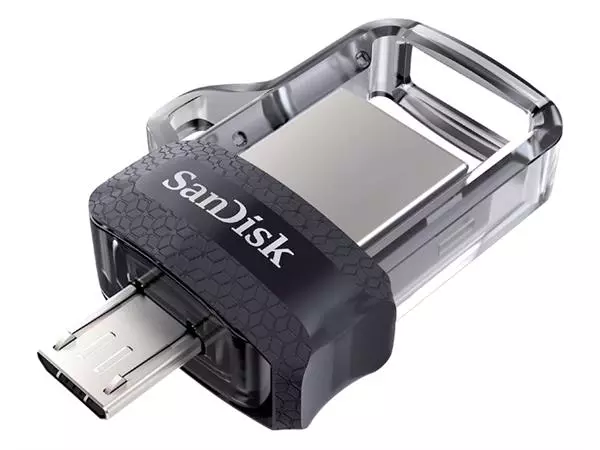 Een USB-stick 3.0 Sandisk Dual Micro Ultra 128GB koop je bij De Joma BV