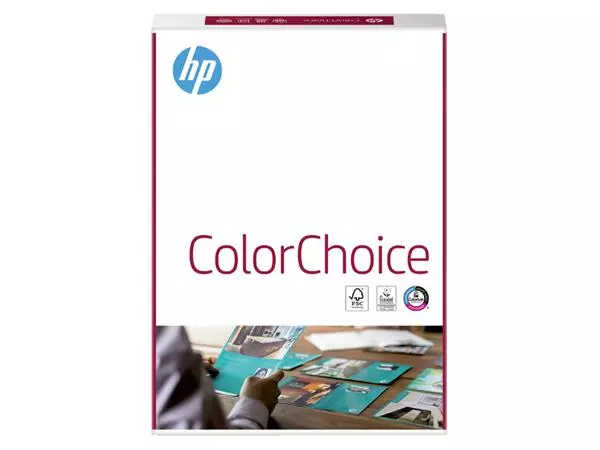 Een Papier laser couleur HP Color Choice A4 120g blanc 250 feuilles koop je bij QuickOffice BV