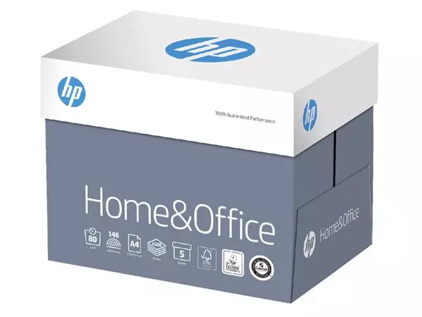 Een Kopieerpapier HP Home & Office A4 80gr wit 500 vel koop je bij Kantorice office & business supplies