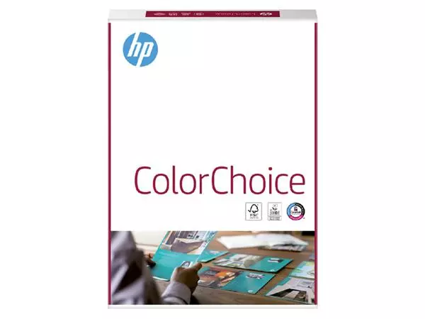 Een Kleurenlaserpapier HP Color Choice A4 90gr wit 500vel koop je bij Continu Kantoor