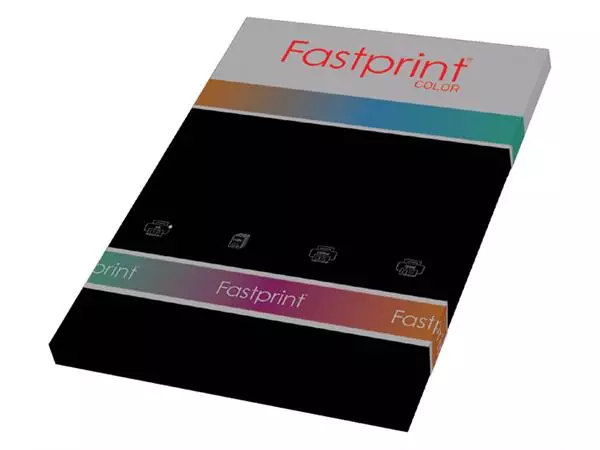 Een Kopieerpapier Fastprint-100 A4 120gr zwart koop je bij All Office Kuipers BV