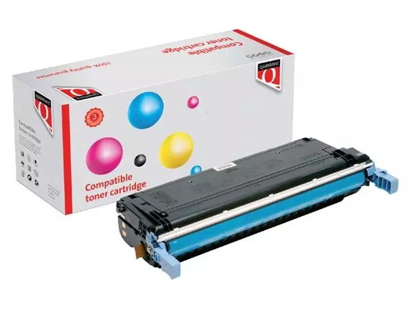 Een Tonercartridge Quantore alternatief tbv HP C9731A 645A blauw koop je bij Topkantoor Repro Creatief