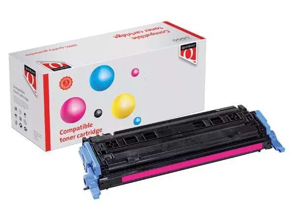 Een Tonercartridge Quantore HP Q6003A 124A rood koop je bij "De Waal" Kantoor Efficiency