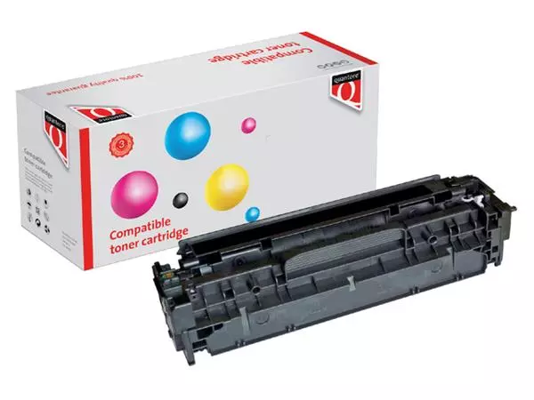 Een Tonercartridge Quantore alternatief tbv HP CE410X 305X zwart koop je bij Continu Kantoor