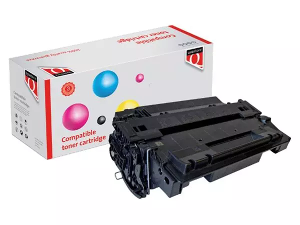 Een Tonercartridge Quantore alternatief tbv HP CE255A 55A zwart koop je bij Continu Kantoor