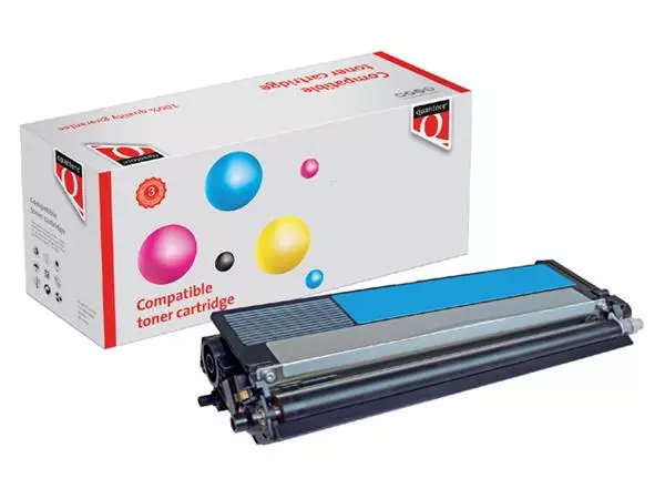 Een Toner Quantore Brother TN-325C blauw koop je bij "De Waal" Kantoor Efficiency