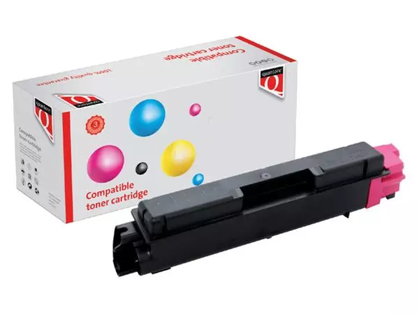 Een Toner Quantore Kyocera TK-590M rood koop je bij Egner kantoorspecialisten