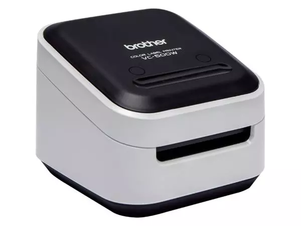 Een Labelprinter Brother CZ VC-500W desktop 50mm wit koop je bij BeteS