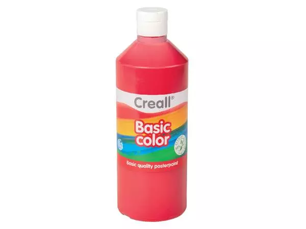 Buy your Plakkaatverf Creall basic donkerrood 500ml at QuickOffice BV