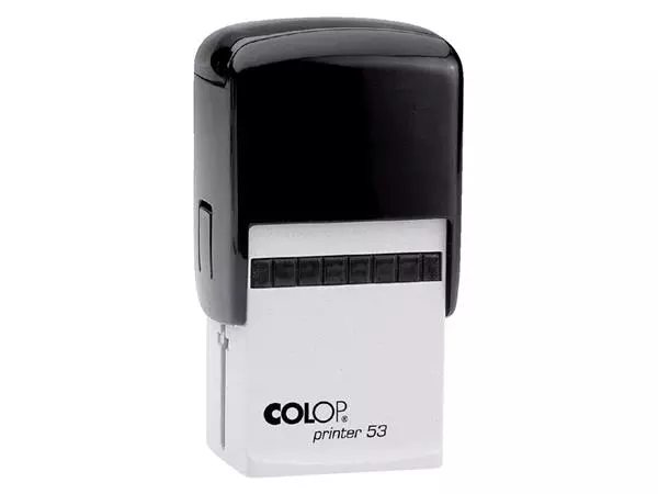 Een Tekststempel Colop Printer 53 port betaald koop je bij QuickOffice BV