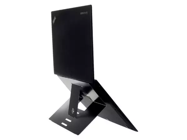 Een Ergonomische laptopstandaard R-Go Tools Riser attachable zwart koop je bij Draais.com