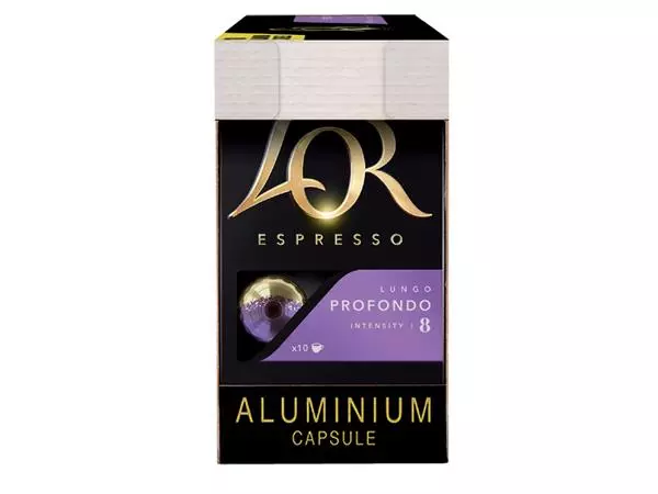 Een Koffiecups L'Or espresso Lungo Profondo 100 stuks koop je bij Deska Alles voor Kantoor