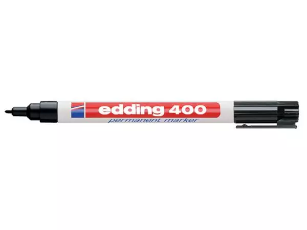 Een Viltstift edding 400 rond 1mm zwart koop je bij De Joma BV
