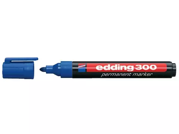 Een Viltstift edding 300 rond 1.5-3mm blauw koop je bij WinkelVolWinkels