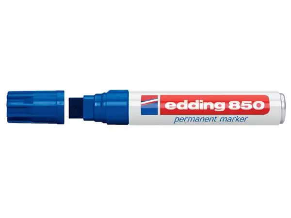 Een Viltstift edding 850 blok 5-16mm blauw koop je bij De Joma BV