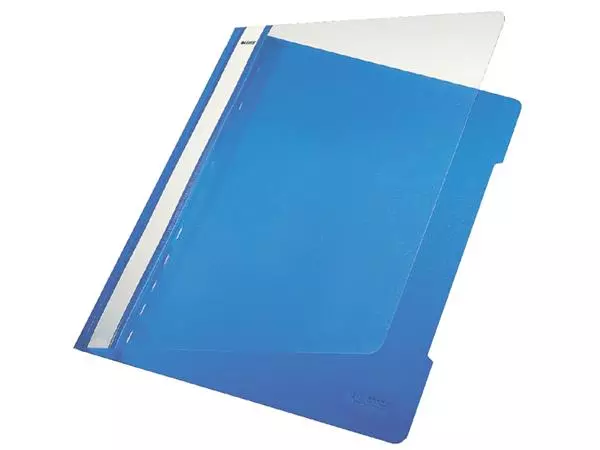 Een Snelhechter Leitz Standaard A4 gerecycled PP blauw koop je bij Peter Wind