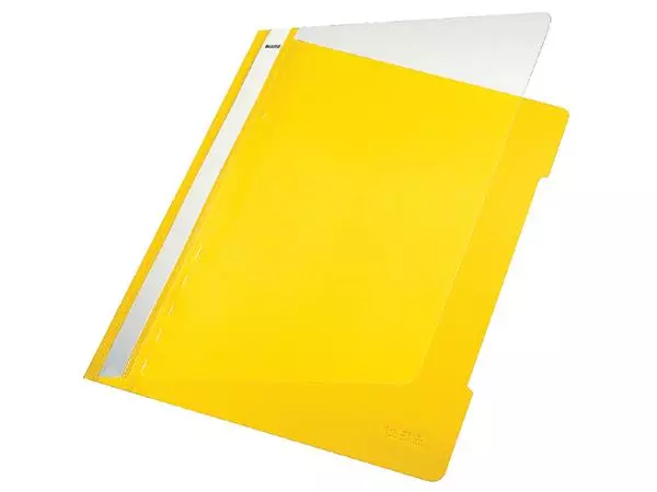 Een Snelhechter Leitz Standaard A4 gerecycled PP geel koop je bij iPlusoffice