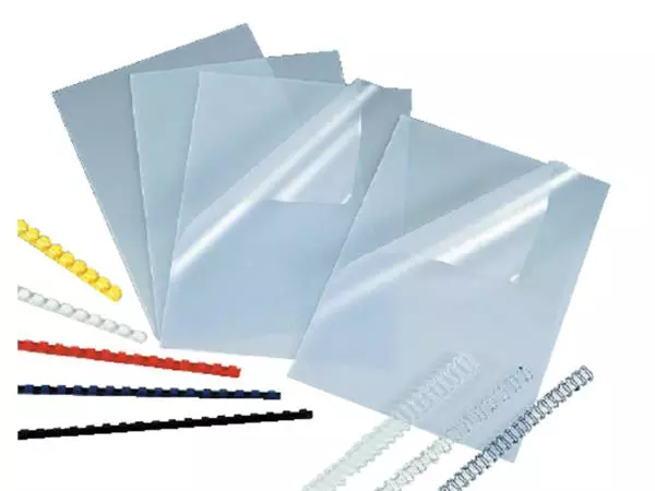 Een Voorblad Quantore A4 PVC 200micron transparant koop je bij All Office Kuipers BV