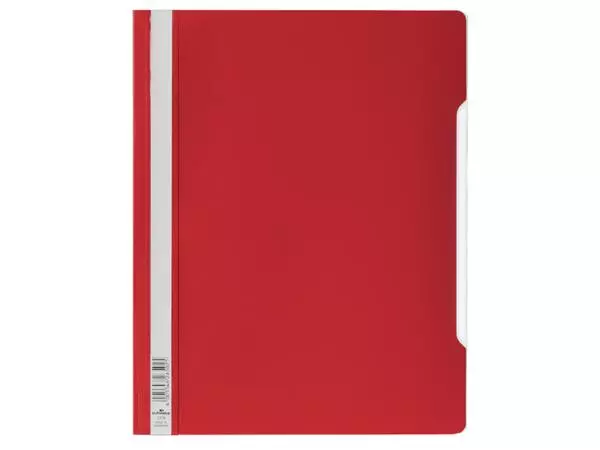 Een Snelhechter Durable A4 PVC rood koop je bij De Rijk Kantoorshop