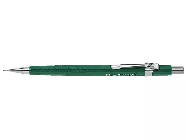 Een Portemine Pentel P205 HB 0,5mm vert koop je bij QuickOffice BV