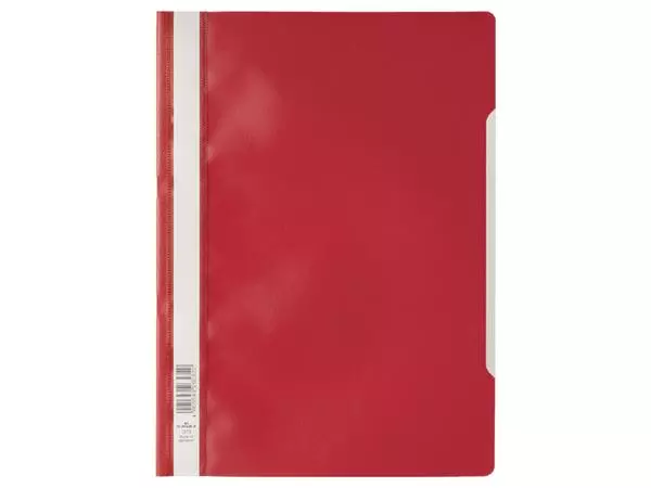 Een Snelhechter Durable A4 PP rood koop je bij Kantorice office & business supplies