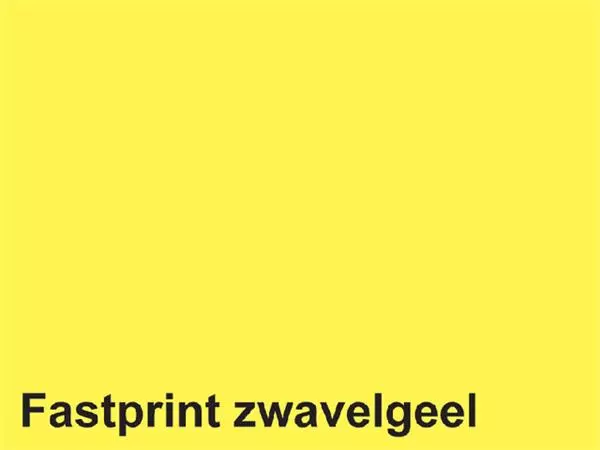 Een Kopieerpapier Fastprint A4 120gr zwavelgeel 250vel koop je bij De Rijk Kantoorshop