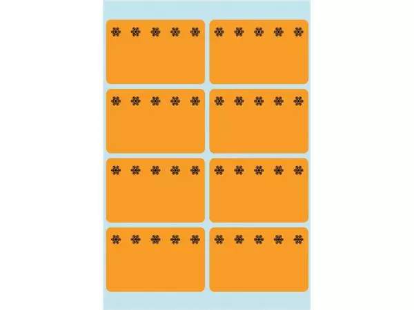 Een Etiket HERMA 3774 26x40mm diepvries oranje 48stuks koop je bij Egner kantoorspecialisten