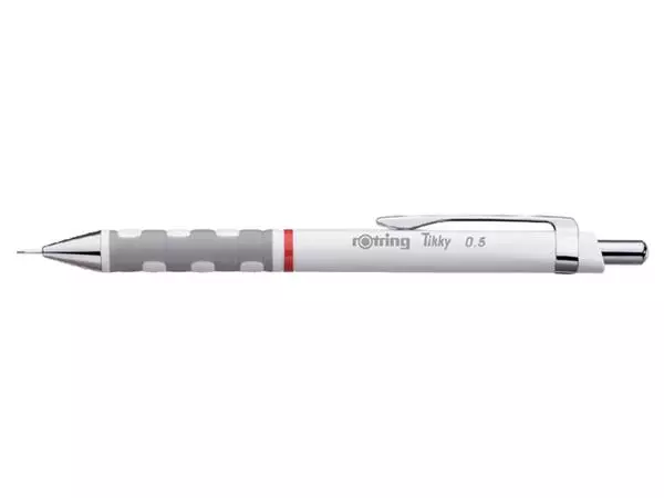 Een Vulpotlood rOtring Tikky 0.5mm wit koop je bij Friese Schrijfkamer