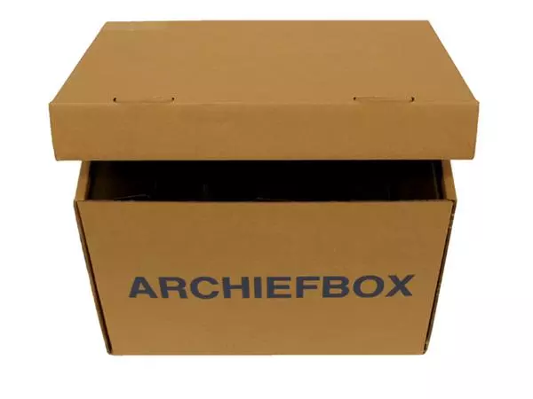 Een Archiefdoos CleverPack voor ordners 400x320x292mm pak à 4 stuks koop je bij De Joma BV