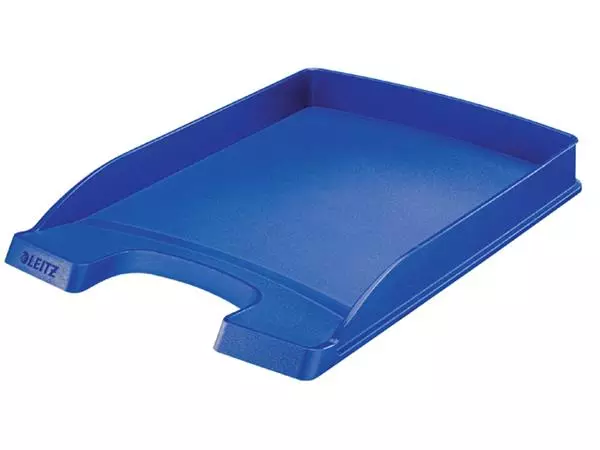 Een Brievenbak Leitz Plus Slim A4 blauw koop je bij All Office Kuipers BV