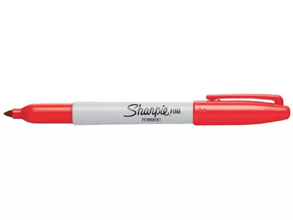 Een Viltstift Sharpie rond fijn rood koop je bij Den Otter Kantoorpartners B.V.