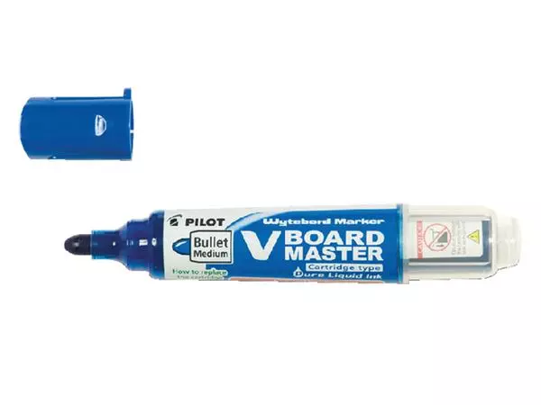 Een Viltstift PILOT Begreen whiteboard rond medium blauw koop je bij WinkelVolWinkels