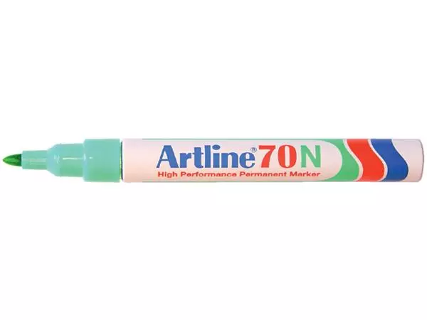 Een Viltstift Artline 70 rond 1.5mm groen koop je bij De Joma BV