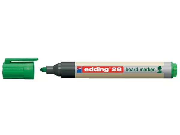 Een Viltstift edding 28 whiteboard Ecoline rond 1.5-3mm groen koop je bij Quality Office Supplies