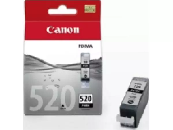 Een Inktcartridge Canon PGI-520 zwart koop je bij De Joma BV