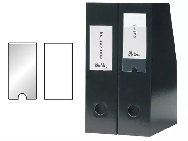Een Porte-étiquettes 3L 10330 46x75mm PP adhésive koop je bij QuickOffice BV