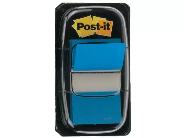 Een Indextabs Post-it 680 25.4x43.2mm blauw 50 tabs koop je bij Continu Kantoor