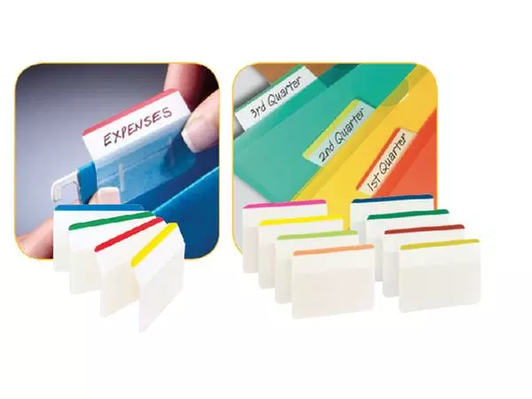 Een Indextabs Post-it 686A1 38x50.8mm strong gebogen assorti 24 tabs koop je bij VDB Office Express B.V.