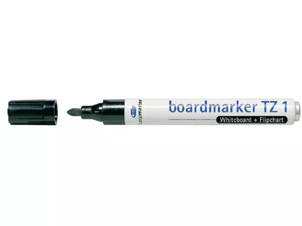 Een Viltstift Legamaster TZ 1 whiteboard rond 1.5-3mm zwart koop je bij Continu Kantoor