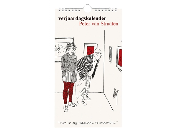 Een Verjaardagskalender Peter van Straaten koop je bij van Kerkvoorde & Hollander B.V.