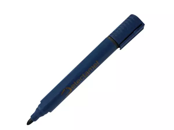 Een Viltstift detectie Detectamet permanent rond zwart koop je bij Kantorice office & business supplies