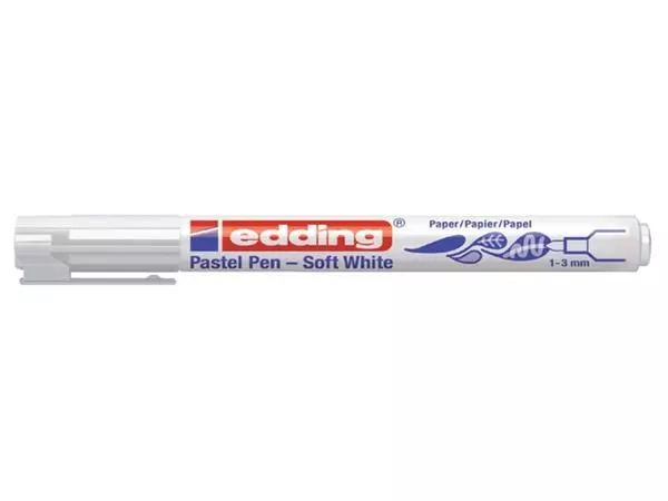 Een Viltstift edding 1500 soft wit koop je bij Clippz! Office Supplies