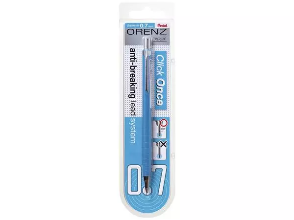 Een Vulpotlood Pentel Orenz B 0.7mm blauw koop je bij Sysdicom BV