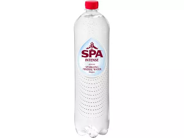 Een Water Spa Intense rood petfles 1500ml koop je bij D. Sonneveld B.V.